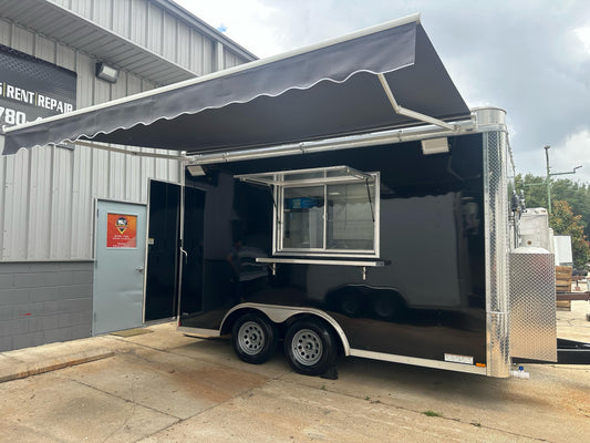 8.5 x 16FT WHITE TRAILER